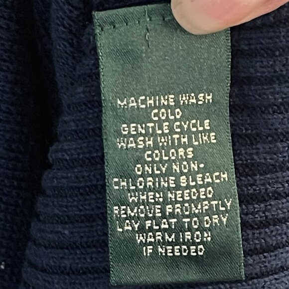 Lauren Ralph Lauren Sleeveless Blue Dress Size Large EUC - Picture 4 of 5